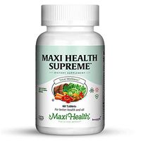 Maxi Health Supreme - High Potency Multivitamin & Mineral Supplement - 60 Tablets - Kosher