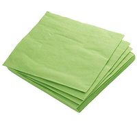 Exquisite 50 Pack of Luncheon Paper Napkins The 2 Ply Party Napkins are Highly Absorbent of Vibrant Colors - Lime Green Napkins