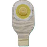 Premier Drainable Pouch with Convex Skin Barrier and Lock N Roll - Convex Flextend Cut-to-Fit to 1" - Beige - Box of 5 - HOL8504_bx