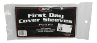 BCW First Day Cover Sleeves - 3 15/16 X 6 7/8 by BCW First Day Cover Sleeves