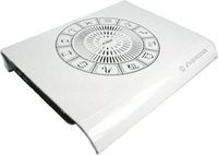 White EverCool Zodiac II 14in Notebook Cooling Pad, w/ 12cm Silent Fa
