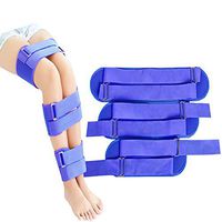 ZHLXZ Legs Corrector Belt Band Straighten Belt Durable Material Leg Correction Device for XO-Type Leg 3 Pcs Set Unisex,Blue,S