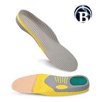 High Quality Orthopedic Insoles with Superior Arch Support; Breathable Mesh Orthotic Foot Pads for Med Arch to Flat Feet or Plantar Fasciitis w/Superior Heel Support (Small (M): 4.5-8 / (W): 5.5-9)