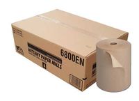 Hardwound Roll Towels NP-6800EN, 8" x 800', Brown - Case of 6