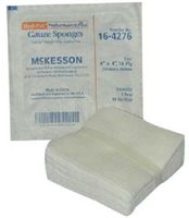 McKesson Performance Plus Gauze Sponge 4"X4" 16Ply Sterile Latex Free - Pack of 10 - Model 16-4276