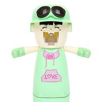 Loneflash Toothpaste Dispenser,Cartoon Automatic Creative Multi-Purpose Squeezer Toothpaste Dispenser Plastic Toothpaste Extruder (Green)