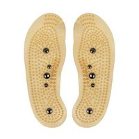 Weite Gel Insoles, 1 Pair Magnetic Massage Shoe Insoles Gel Pad Therapy Acupressure Foot Care Pad Cushion for Men Women (Men's US 7.5-12, Women's US 6-9) (Women's US 6-9)