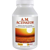 Andrew Lessman A.M. Activator 180 Capsules – Promotes Optimum Fat Burning and Energy Metabolism, with Carnitine, Green Tea, Guarana, Ginseng, B-Complex. Easy to Swallow Capsules, No Additives
