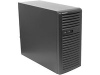 Supermicro Business Plus Workstation PC Intel Xeon E3-1220 Quad Core, 8GB Memory 240GB SSD Nvidia GeForce GTX 750 2GB Black Model SYS-5038AM-BP-WI001