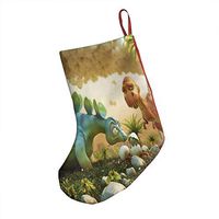Christmas Decorations Stockings 18" Cartoon Dinosaurs Funny Big Xmas Socks for Home Decor