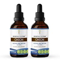 Onion Alcohol-Free Liquid Extract, Organic Onion (Allium Cepa) Dried Bulb (2x4 FL OZ)