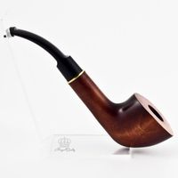 Carved tobacco smoking pipe (for 9mm filter) | pipes - 5.9'' (15cm)