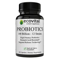Agressive Gut Digestion Relief, Feel The Results! Probiotics 100 Billion CFUs Ultimate Prebiotic Formulation + Turmeric Blend