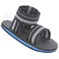 Alpha Medical Sandal Style Cast Shoe (Medium, Black)
