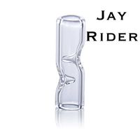 Jay Rider 3 Pack of Reusable Glass Filter for Cigarettes (Clear)