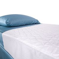 2 Pack - 100% Cotton Washable Waterproof Mattress Sheet Protector Bed Extra Large Underpad - 34in x 34in with Tuck-in Tails