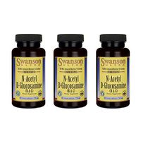 Swanson N-Acetyl D-Glucosamine (N-A-G) 750 mg 60 Veg Caps 3 Pack