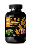 Estrogen Blocker for Men - Muscle Mass Pills for Men - DIM DIINDOLYLMETHANE + BIOPERINE Natural Estrogen Blocker for Men and Women - dim Supplement Estrogen Blocker - 1 Bottle 60 Capsules