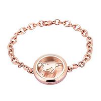 memorial jewelry Essential Oil Diffuser Bracelet,Aromatherapy Locket Bracelets with 12 Color Pads - Aries