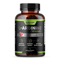 L Arginine & Cardio Herbs Extracts Extra Strength – 1655mg Nitric Oxide Supplement for Instant Energy, Heart Health, Muscle Vascularity & Virility - Powerful NO Booster with L Citrulline & Amino Acids