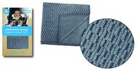 E-Cloth Chemical Free Stroller + Car Seat Microfiber Cleaning Cloths, 12.5in x 12.5in, Gray