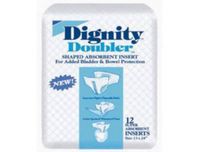 Hartmann 30553100 Bladder Control Pad Dignity Doublers 24 L X 13 W Inch Heavy Absorbency Super Absorbent Polymer Unisex 30058 Box Of 72