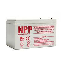 NPP HR1251W FR 12V 51W 12Volt 14Amp High Rate Long Life Rechargeable Sealed Lead Acid UPS Battery