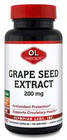 Olympian Labs Grape Seed Extract Grape Seed Extract 200 mg, 100 Capsules