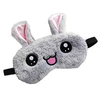 Bunny Sleep Mask Kids Sleeping Mask Light Blockout Eye Mask for Travel Airplane