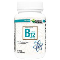Nature's Wonder Timed Release B12 1000mcg Tablets, 120 Count