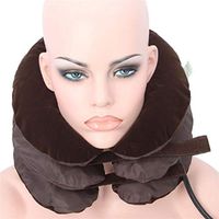 Leovana Cervical Neck Traction Device - Inflatable & Adjustable Neck Stretcher Collar for Instant Neck Pain Relief