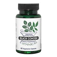 Vitanica - Black Cohosh, Menopause Support, Vegan, 60 Capsules