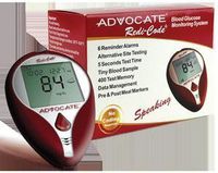 Advocate Redi-Code Plus Speaking Glucose Meter Kit Combo (Meter Kit and Test Strips 100ct)