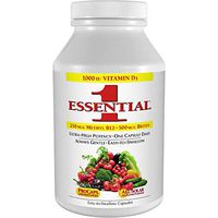 Andrew Lessman Essential-1 Multivitamin 30 Small Capsules 1000 IU Vitamin D3. 250 mcg Methyl B12. Lutein Lycopene Zeaxanthin. 24+ Nutrients. High Potency. No Additives. Ultra-Mild Only One Cap Daily