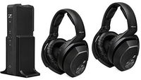 SENNHEISER RS175 TV AMPLIFIER SYSTEM W TWO (2) HEADPHONE RECEIVERS HOLIDAY BUNDLE SPECIAL BY MYHEARGEAR