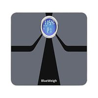 BlueWeigh Oreo Smart Body Composition Analyzer Scale. Measures: Body Weight/Fat/Muscle/Water Content/Bone Mass, Visceral Fat, BMI and BMR