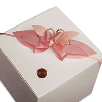 Pink Petal Polypropylene Pull Bow | Quantity: 100 | Width: 3"