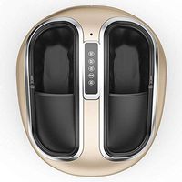 GQHZXCV Foot Massager Machine, Electric Shiatsu Foot Massager with Heat, Machine Electric Massage Deep Kneading with Heat Rolling and Air Compression for Home Office & Remote Control