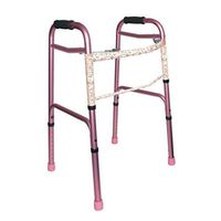 Briggs Adjustable Aluminum Walker, Pink, Walker