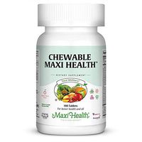 Maxi Health Chewable Multivitamins & Minerals - Natural Cherry Flavor - 180 Chewies - Kosher
