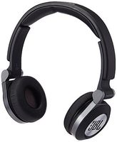 JBL E30 Black High-Performance On-Ear Wired Headphones with JBL Pure Bass and DJ-Pivot Ear Cup, Black