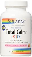 Solaray Total Calm Powder Strawberry Lemonade Capsules for Kids, 176 Gram