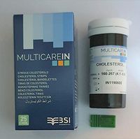 MULTICARE/Prima Cholesterol Test Strips(25PCS.)