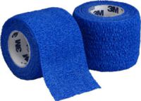 Coban™ Self-Adhesive Wrap, Blue, 3" x 5 Yard Roll (881583B) Category: Bandages and Dressings