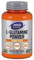 L-Glutamine Powder 6 Oz ( Free Form Amino Acid ) - NOW Foods