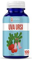 Uva Ursi by Ahana Nutrition - Uva Ursi Capsules (Bearberry Extract Powder) to Support Urinary Tract Health, Help with Kidney Support and May Act As A Diuretic Supplement* (900mg – 100 Capsules)