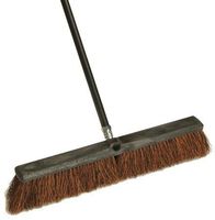Laitner Brush Company 255 18" Block Push Broom With 60" Metal Handle