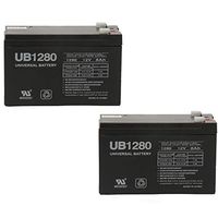 Universal Power Group 12V 8Ah F2 Battery Replacement for APC Back-UPS ES BE650BB - 2 Pack