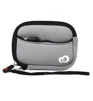 - Kroo EVA Neoprene Quality Gray Mini Sleeve Case Bag for Samsung Dualview TL220 Digital Camera (+ 1pc Lost-n-Found ID Tag) ..... Best Seller on Amazon!