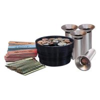 Magnif 3851 Coin Sorting Kit 28 Piece